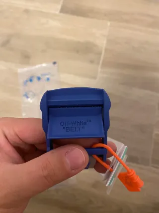 Cinturón Off-White Industrial Azul