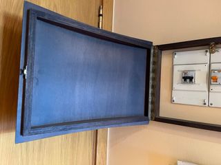 Tapa madera contador luz