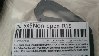 Cadena Portacables TL-5x5 R18