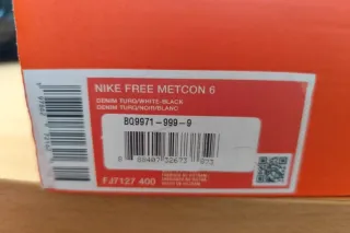 Zapatillas crossfit Nike Free Metcon 6 Talla 45