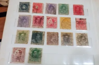 Lote Sellos España Alfonso XIII