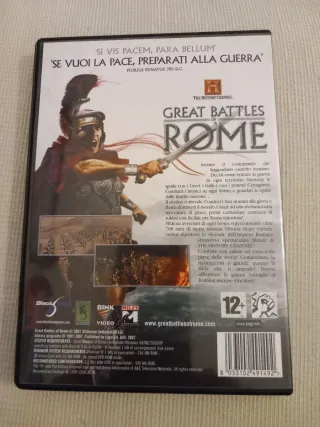 2 Giochi PC CD-ROM: Syberia e Rome