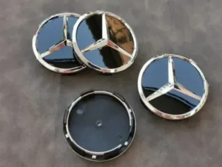 60mm Tapabujes Mercedes Centro de Rueda Llantas