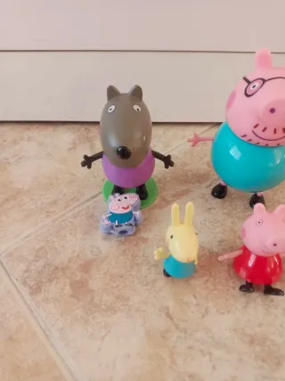 Lote muñecos Peppa Pig