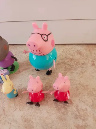 Lote muñecos Peppa Pig