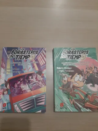 Libros juveniles Los Forateros del Tiempo n°14y15