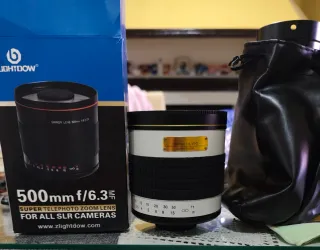 Objetivo de Cámara Lighidow 500mm