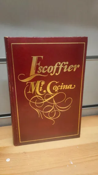 Libro Escoffier mi cocina