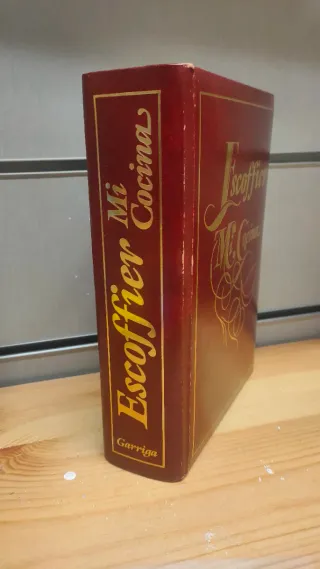 Libro Escoffier mi cocina