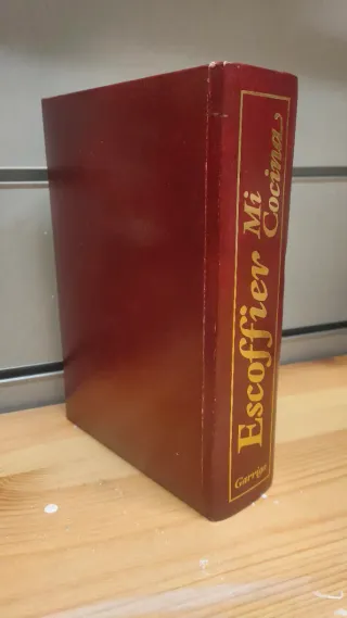 Libro Escoffier mi cocina