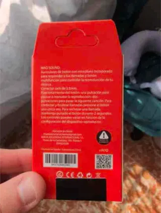 Auriculares Mad Sound Jack 3.5mm