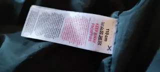 Chaleco niño 4-5 años verde