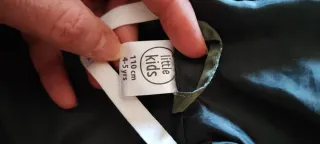 Chaleco niño 4-5 años verde