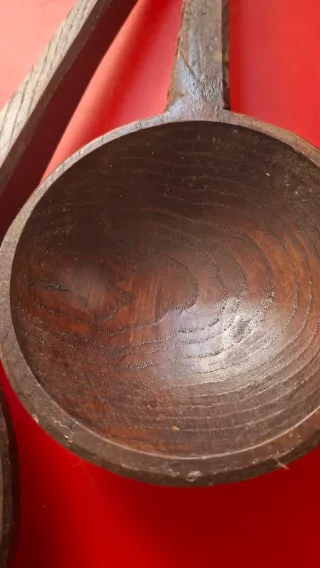 Set 3 Mestoli Legno Cucina Vintage