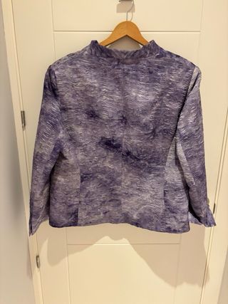 Conjunto Falda y Chaqueta Lila