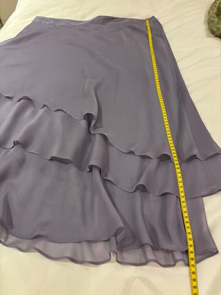 Conjunto Falda y Chaqueta Lila