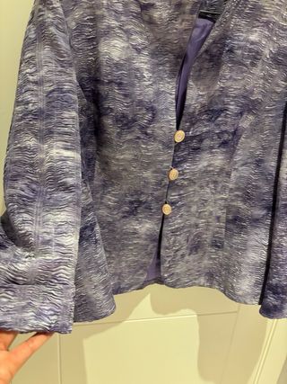 Conjunto Falda y Chaqueta Lila