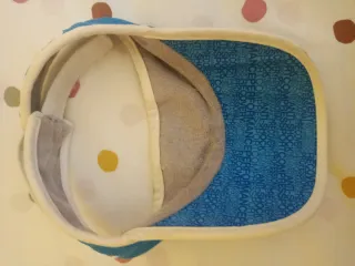 Visera Compressport azul triatlón