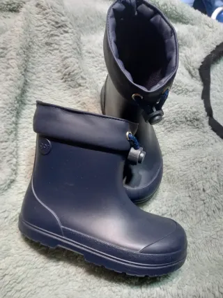 Botas de agua azules