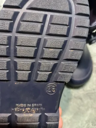 Botas de agua azules