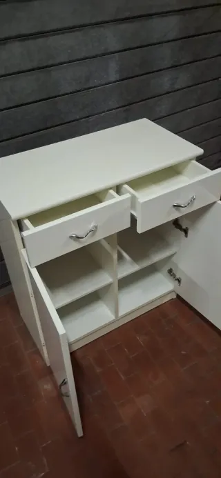 Mobiletto armadietto bianco