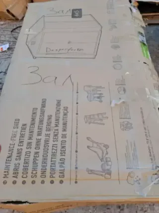 Keter Manor 6X5 - Caseta de jardín, 185x152x226