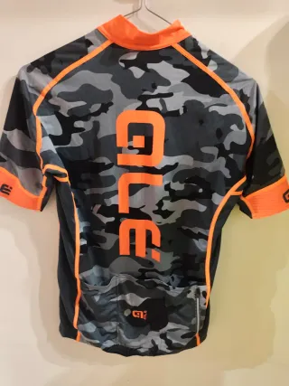 Maglia Ciclismo Alé Camouflage Arancione S