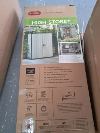 Cobertizo Caseta Keter High Store Plus Exterior