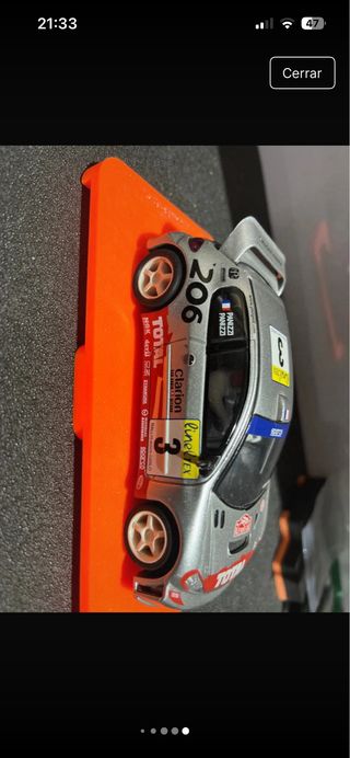 Scalextric Slot Peugeot 206