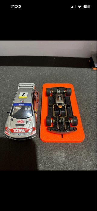 Scalextric Slot Peugeot 206