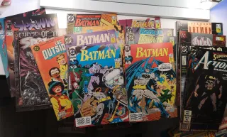 Batman, Spawn, Outsiders, Superman