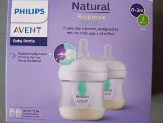 2 Biberones Philips Avent Natural 125ml