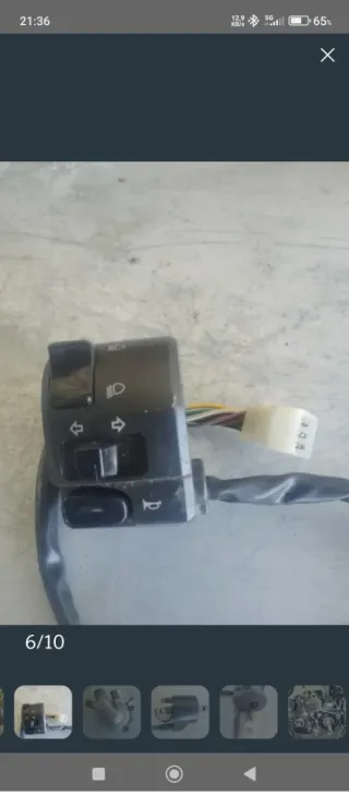 mando de Luces KTM 640