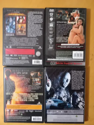Lote 17 Películas DVD + 1 GRATIS de Bruce Willis
