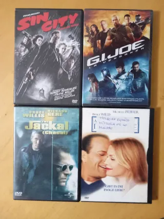 Lote 16 Películas DVD + 1 GRATIS de Bruce Willis