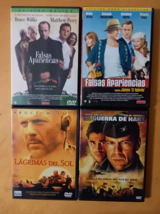 Lote 17 Películas DVD + 1 GRATIS de Bruce Willis