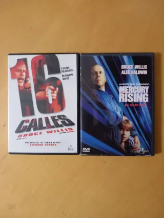 Lote 17 Películas DVD + 1 GRATIS de Bruce Willis