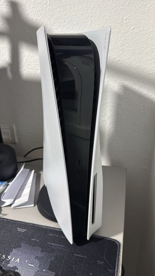 Ps5 con lector 500gb y mando blanco