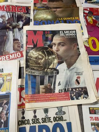 Periódicos deportivos históricos MARCA y AS