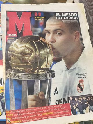 Periódicos deportivos históricos MARCA y AS