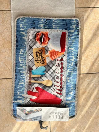 Alfombra de cocina BELLA 3 piezas