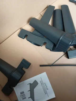 Tumbona Jaipur Plegable Exterior con cojines