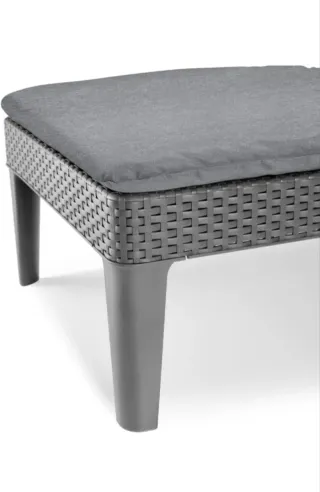 Tumbona Jaipur Plegable Exterior con cojines