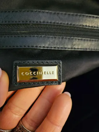 Borsa Coccinelle in pelle pitonata