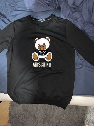 Sudadera Moschino Oso Toy Negro