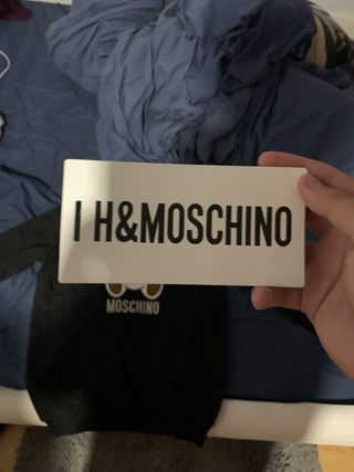Sudadera Moschino Oso Toy Negro