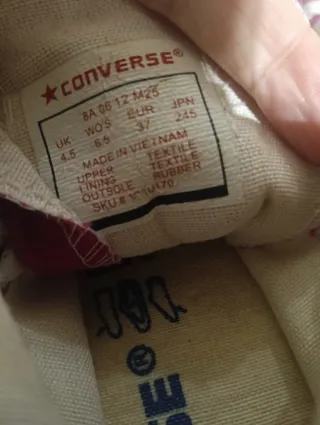 Converse Mujer Talla 37 Rosas