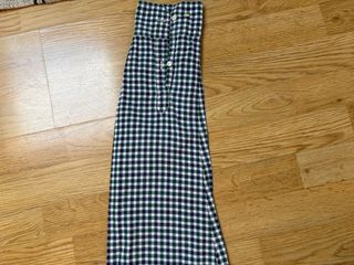 Camisa Lacoste cuadros verde y blanco