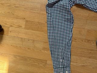 Camisa Lacoste cuadros verde y blanco