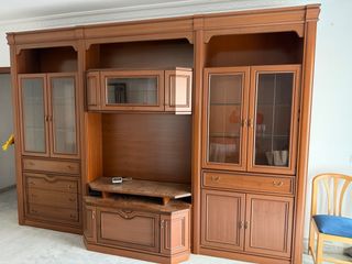 Mueble de salón Nogal